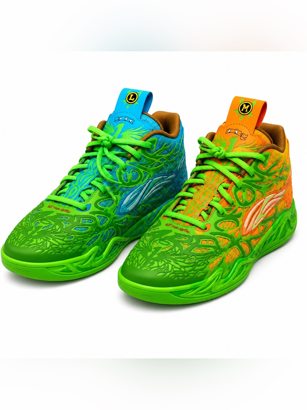 PUMA Teenage Mutant Ninja Turtles x MB.04 Leonardo Michelangelo - 311307-01 NWOB